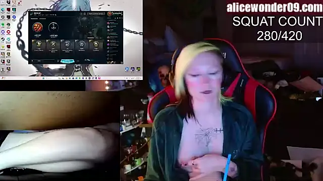 alicewonder09 online show from 01/19/25, 08:18