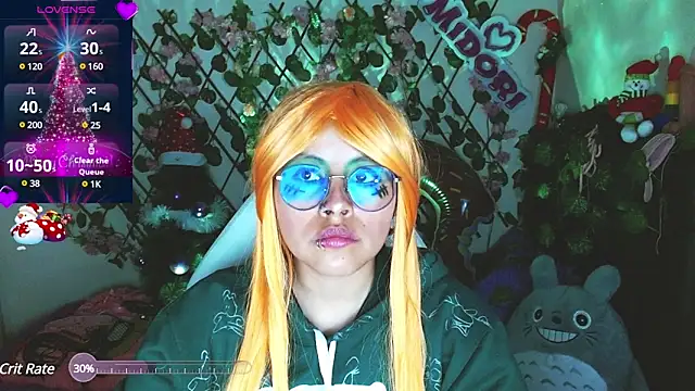 MidoriQuiinn online show from 12/11/24, 11:00