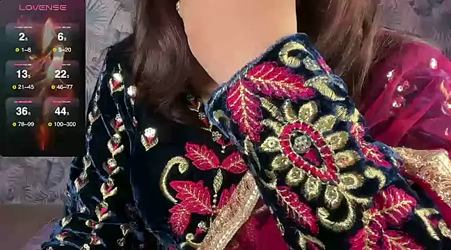 Snapshot of Sizzling__ZAARA chatting on 01/02/25, 06:40 Sizzling ZAARA online show from 01/02/25, 06:40