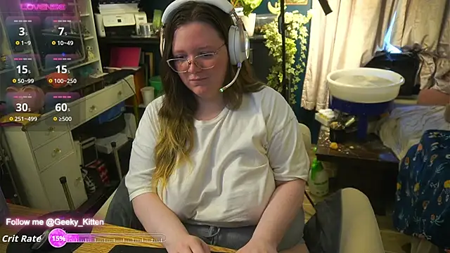 Geeky Kitten online show from 09/11/25, 03:01