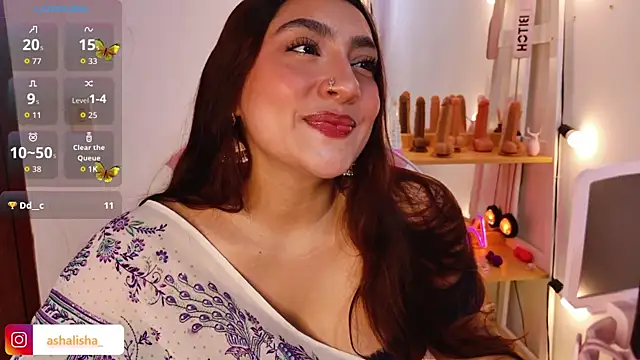 ashalisha online show from 11/24/25, 01:00