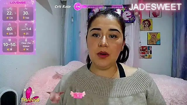 Snapshot of JADE_SWEET2 chatting on 02/07/26, 12:14 JADE SWEET2 online show from 02/07/26, 12:14