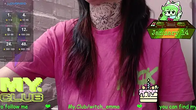 Witch Emma online show from 01/14/26, 10:10