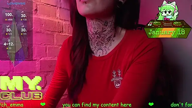 Witch Emma online show from 01/18/26, 08:07