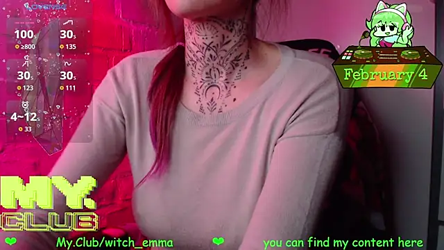 Witch Emma online show from 02/04/26, 07:31