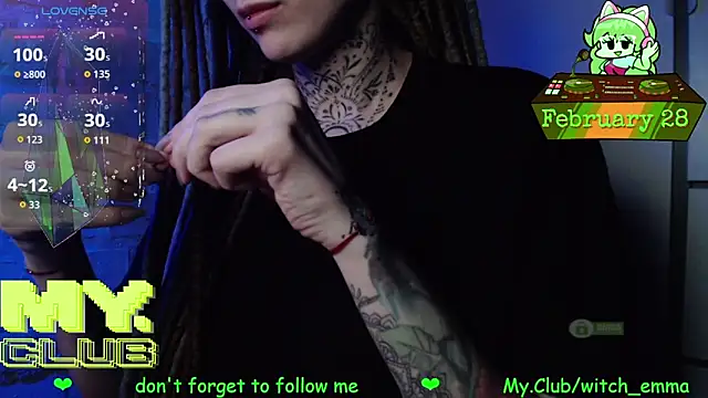 Witch Emma online show from 02/28/26, 08:54