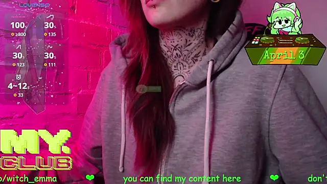 Witch Emma online show from 04/03/26, 09:18