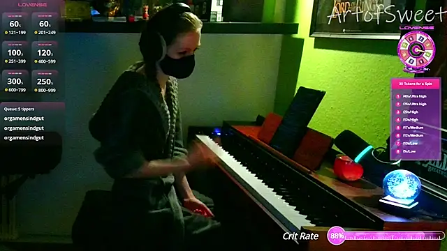 ArtofSweet online show from 03/18/25, 08:15