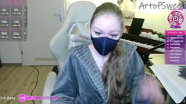 ArtofSweet online show from 01/14/26, 07:30