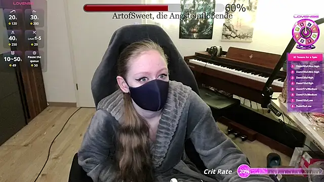 Snapshot of ArtofSweet chatting on 05/13/26, 08:06 ArtofSweet online show from 05/13/26, 08:06
