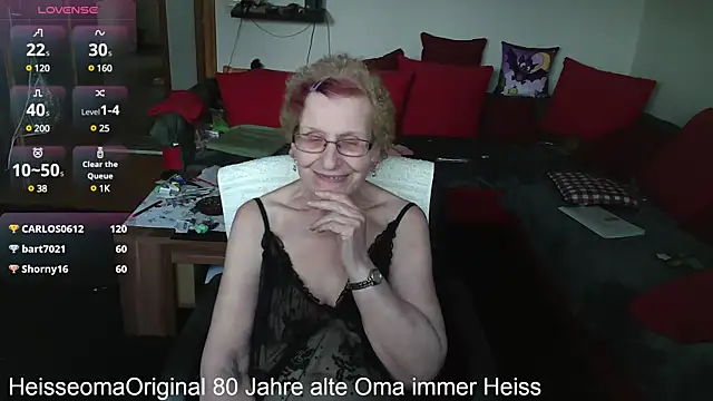 HeisseomaOriginal online show from 03/12/25, 02:23