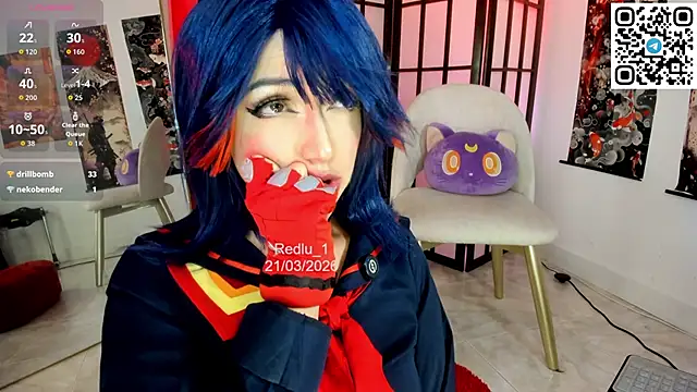 Redlu 1 online show from 03/22/26, 01:42