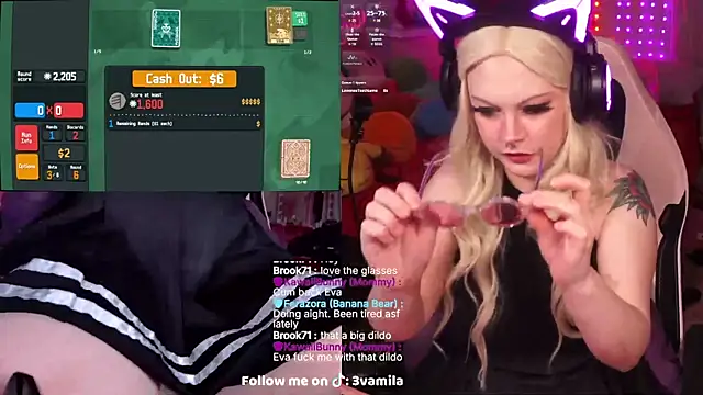 evamila online show from 02/05/25, 10:12