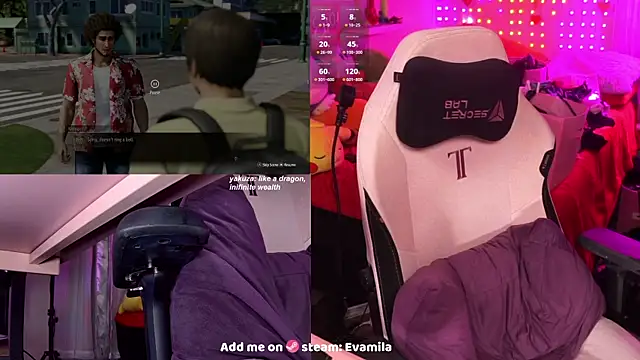 evamila online show from 02/07/25, 04:59