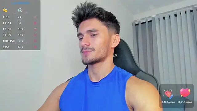 Snapshot of AXEL_OWEN chatting on 12/22/25, 06:05 AXEL OWEN online show from 12/22/25, 06:05