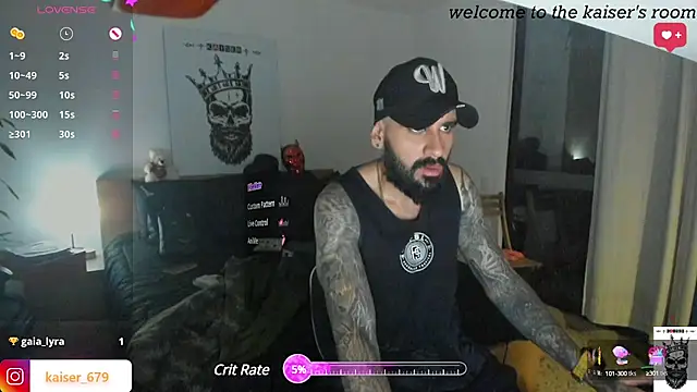 Snapshot of kaiser679_ chatting on 03/13/25, 05:00 kaiser679 online show from 03/13/25, 05:00