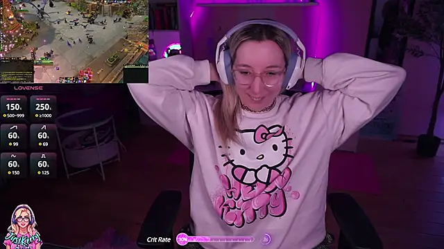 Snapshot of JustKerry chatting on 02/12/25, 12:33 JustKerry online show from 02/12/25, 12:33