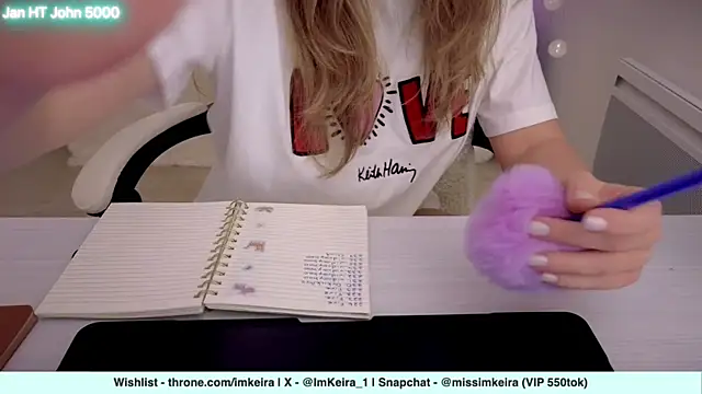 ImKeira online show from 01/27/25, 07:56