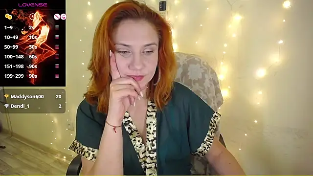 Snapshot of RedHeadSTARx chatting on 01/21/25, 02:00 RedHeadSTARx online show from 01/21/25, 02:00