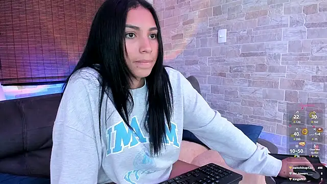 Snapshot of SALOME_CLARK1 chatting on 02/24/25, 03:20 SALOME CLARK1 online show from 02/24/25, 03:20