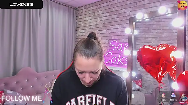 Snapshot of SarahCoksss chatting on 03/16/25, 12:23 SarahCoksss online show from 03/16/25, 12:23