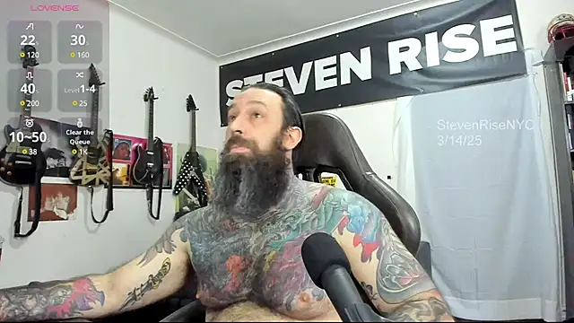 Snapshot of StevenRiseNYC chatting on 03/14/25, 02:08 StevenRiseNYC online show from 03/14/25, 02:08