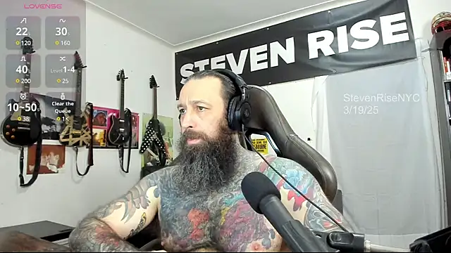 Snapshot of StevenRiseNYC chatting on 03/19/25, 11:36 StevenRiseNYC online show from 03/19/25, 11:36