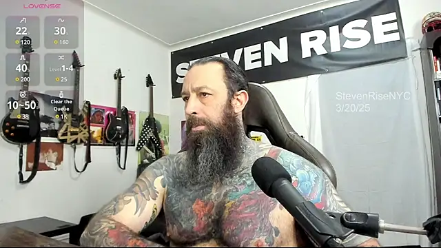 Snapshot of StevenRiseNYC chatting on 03/20/25, 11:27 StevenRiseNYC online show from 03/20/25, 11:27